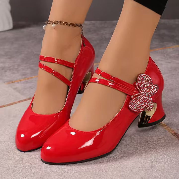 Grace™ | Butterfly Mary-Jane Heels